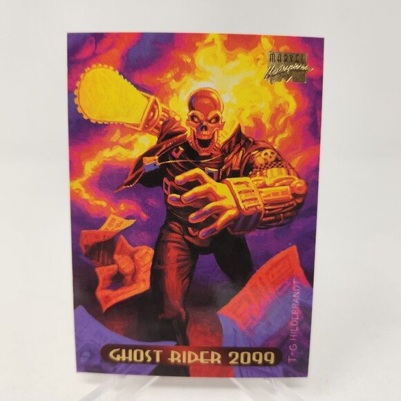 1994 Marvel Masterpieces #43 Ghost Rider 2099 Trading Card (b7) - Picture 1 of 2